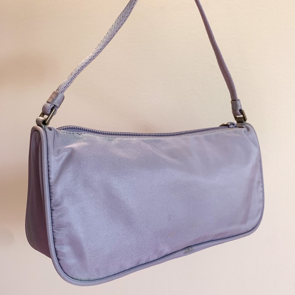 SOLD 💜 Prada Tessuto Nylon Pochette 💜 - Picture 4 of 17